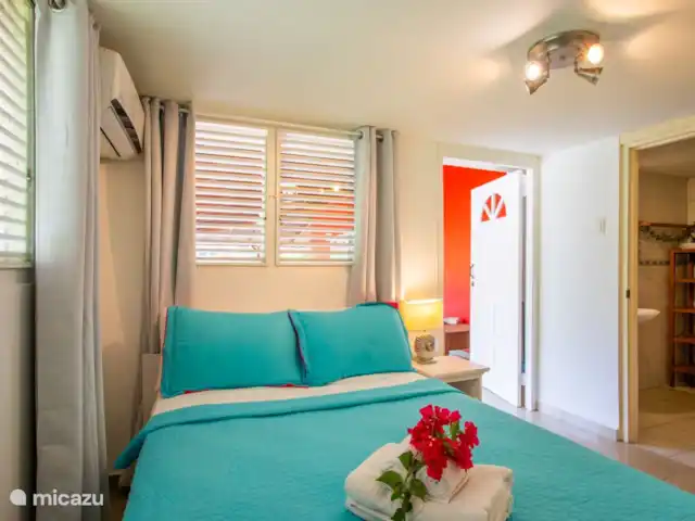 Villa Bougainville | Curaçao, Curaçao-Centre, Piscadera - bungalow Chambre avec air conditionné