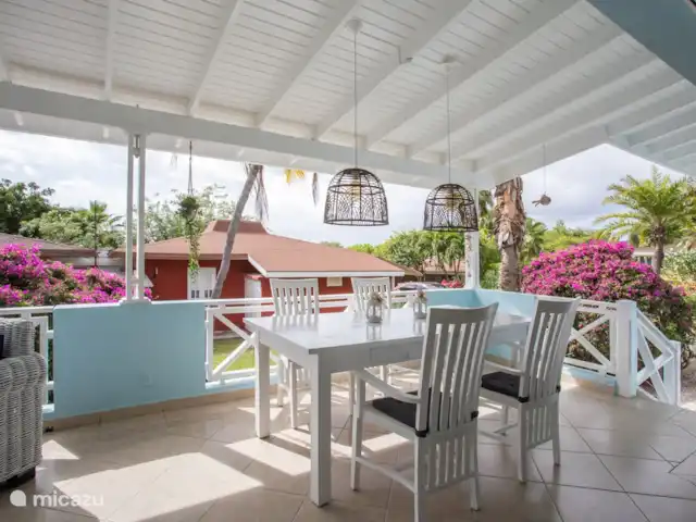 Villa Perla Blou | Curaçao, Curaçao-Centre, Piscadera - bungalow Terrasse
