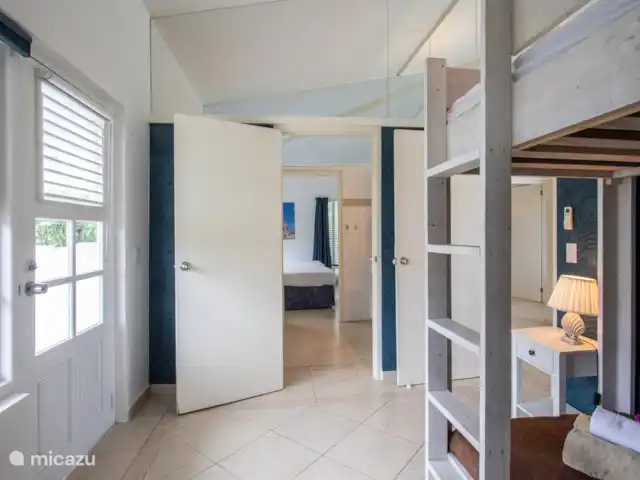 Villa Perla Blou | Curaçao, Curaçao-Centre, Piscadera - bungalow 3ème chambre avec lits superposés