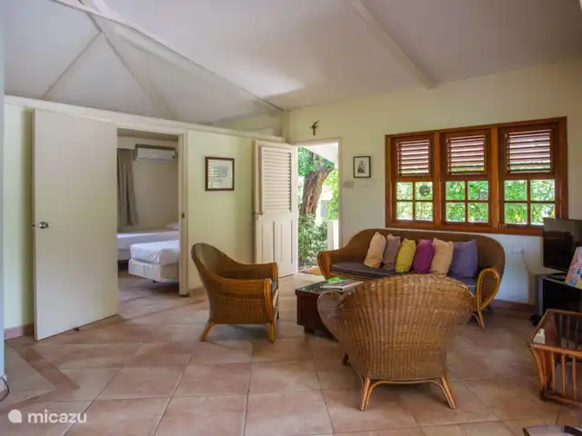 Piscadera Bay Resort 93 | Curaçao, Curaçao-Centre, Piscadera - bungalow Le salon