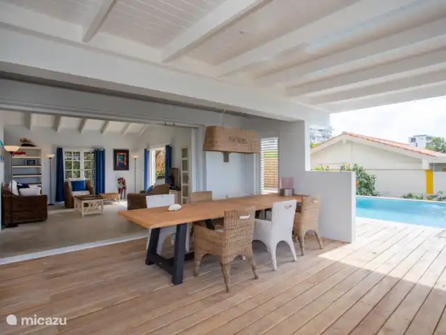 Piscadera Bay Resort 102 | Curaçao, Curaçao-Centre, Piscadera - bungalow porche