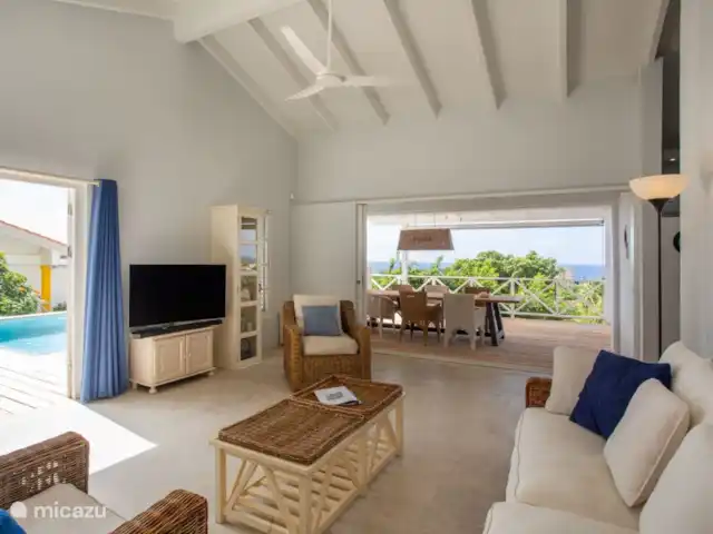 Piscadera Bay Resort 102 | Curaçao, Curaçao-Centre, Piscadera - bungalow le salon