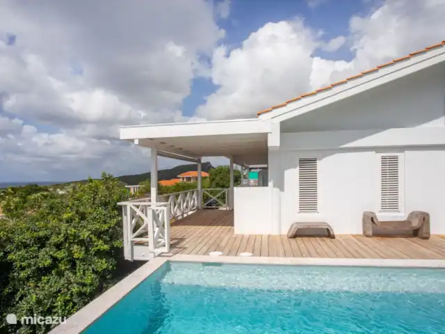 Piscadera Bay Resort 102 | Curaçao, Curaçao-Centre, Piscadera - bungalow Piscine avec vue mer