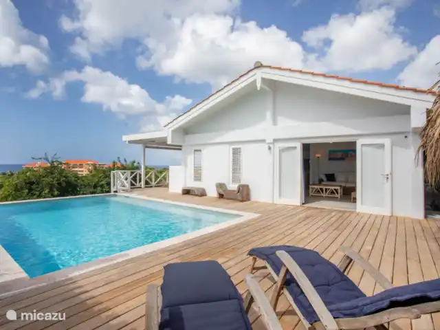 Piscadera Bay Resort 102 | Curaçao, Curaçao-Centre, Piscadera - bungalow Piscine avec vue mer
