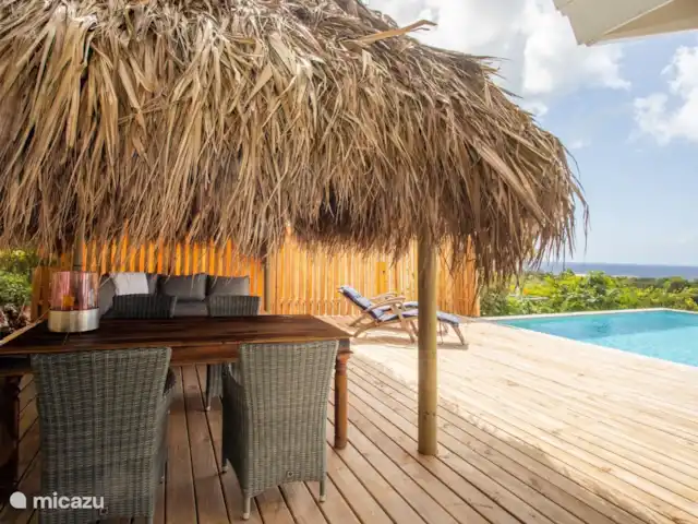 Piscadera Bay Resort 102 | Curaçao, Curaçao-Centre, Piscadera - bungalow Palapa à la piscine