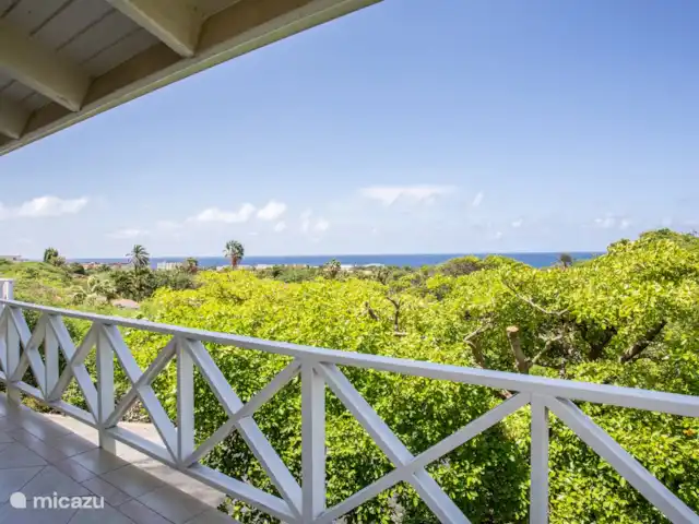 Villa Dol Fine Maison | Curaçao, Curaçao-Centre, Piscadera - bungalow Vue mer depuis le balcon