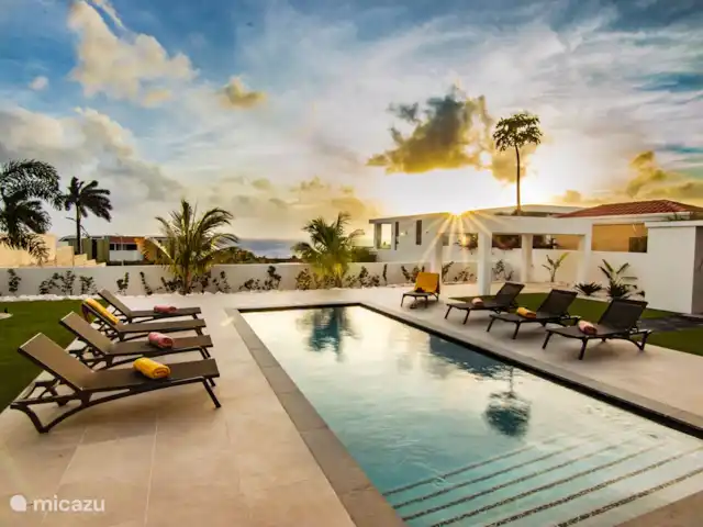 Bon Bida Biskania (Vista Royal) | Curaçao, Banda Ariba (est), Jan Thiel - villa Surplombant la mer et à distance de marche de la plage