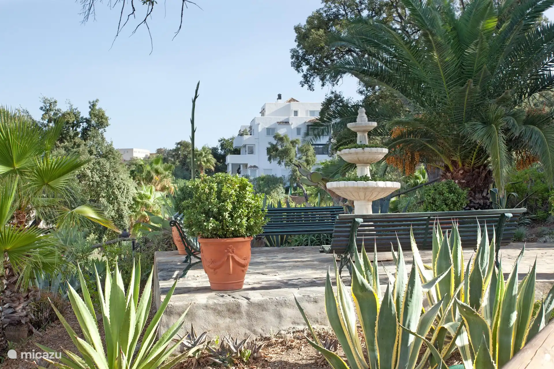 Zona común urbanización