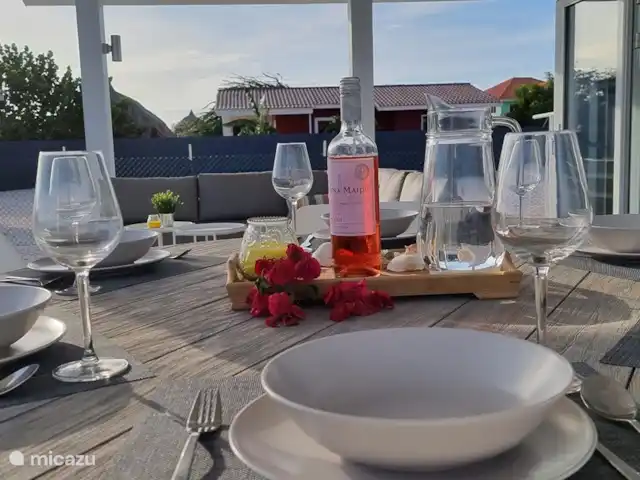 Casa de Kooijman en Curazao, Bandabou (oeste), Fontein - villa vajilla completa