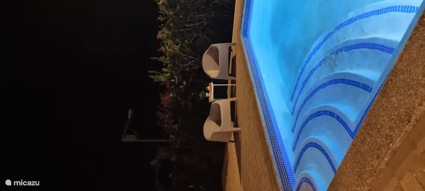 pool by night