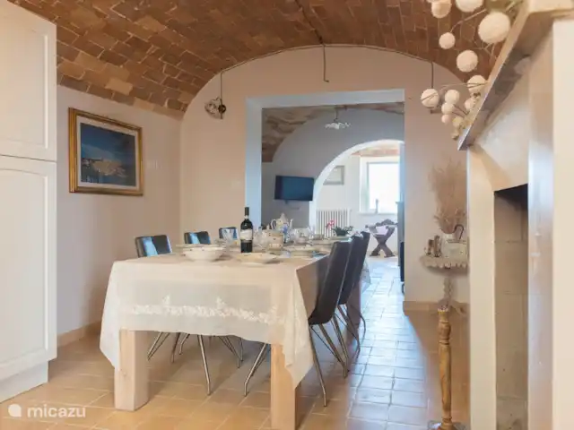 Casa Di Tonno en Italia, Abruzos, Loreto Aprutino - casa vacacional cocina