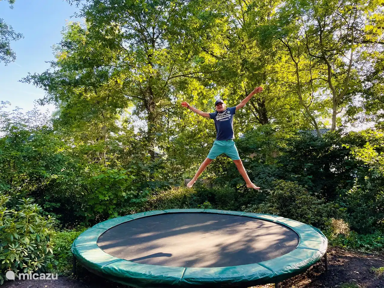 Super Trampolin für die Kinder
