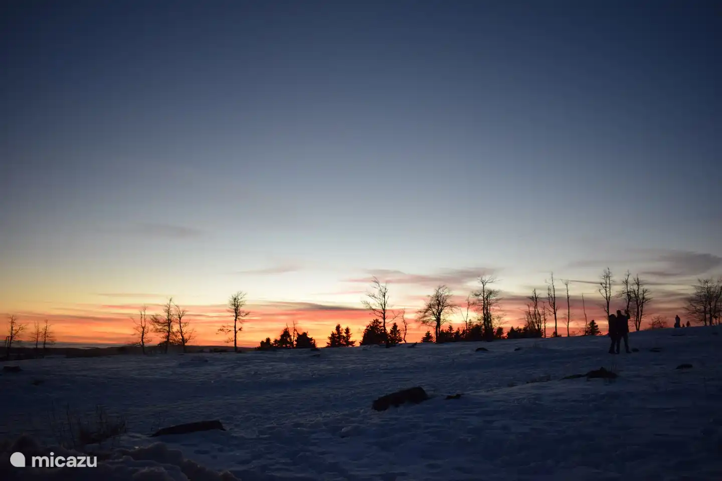 Sunset on the Kahler Asten