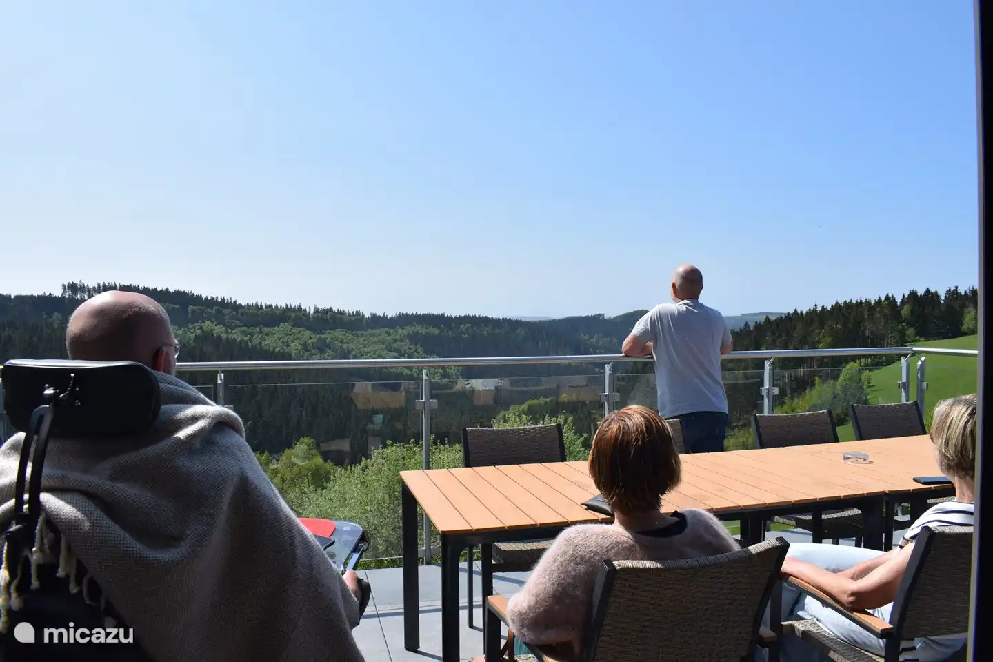 Enjoy the phenomenal view on the terrace