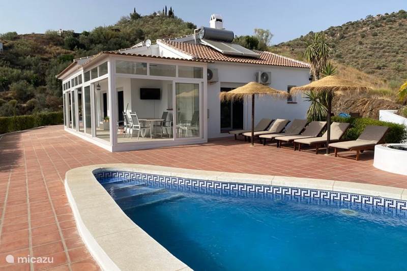 Vakantiehuis Spanje, Andalusië, Canillas de Aceituno Villa Casa Ladera