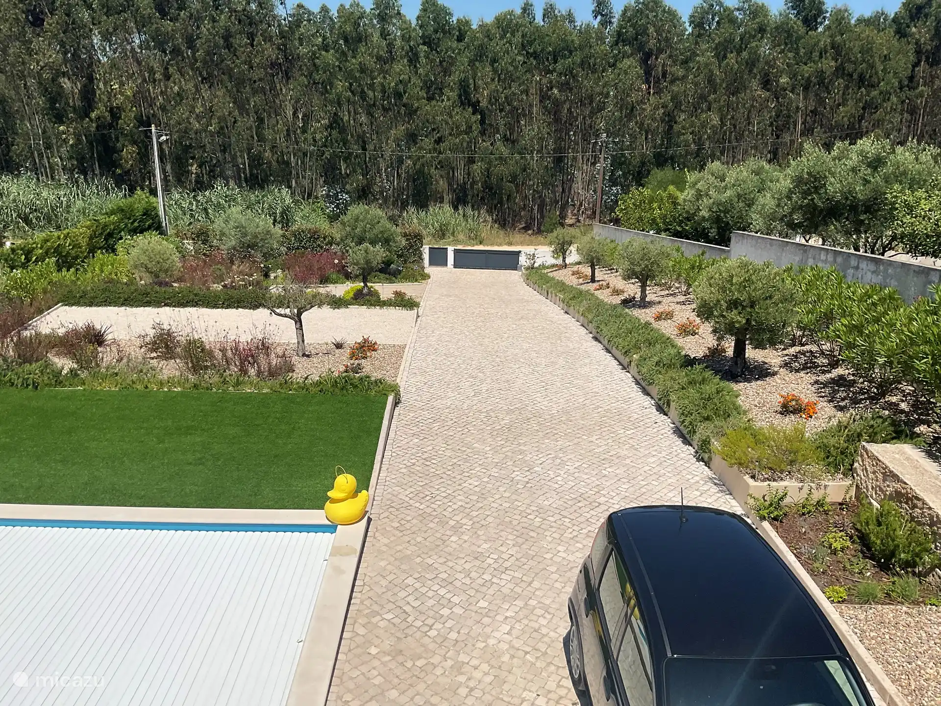 uitzicht vanop terras