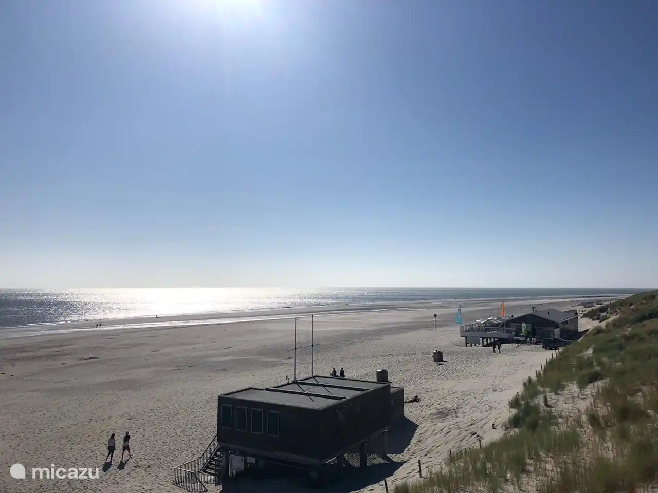 Strand am Eingang von Westenschouwen