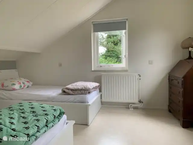 Schouwseduin 12 | Pays-Bas, Zélande, Burgh-Haamstede - maison de vacances chambre à l'étage avec 2 lits simples