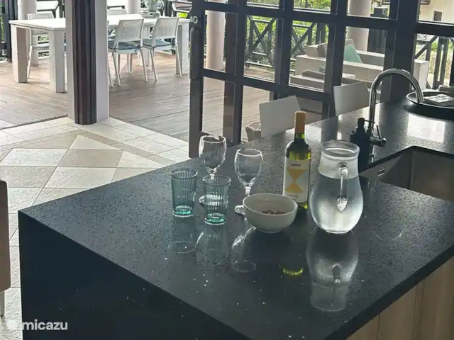 Blue Bay Villa Bon Bini huren in Curaçao, Curacao-Midden, Blue Bay - villa Volledig uitgeruste keuken