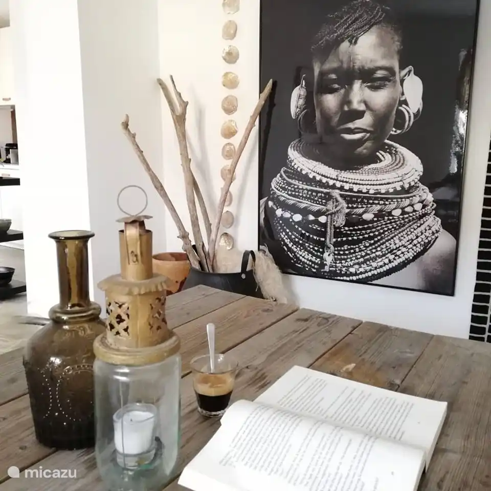 Afrikanisches Touch-Styling