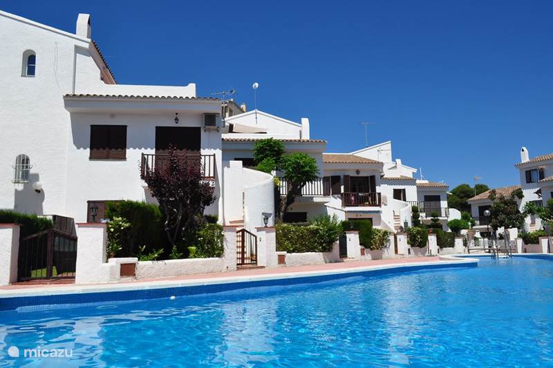 Vakantiehuis Spanje, Costa Dorada, Miami Playa Geschakelde woning La Casa Blanca - uitzicht op zee!