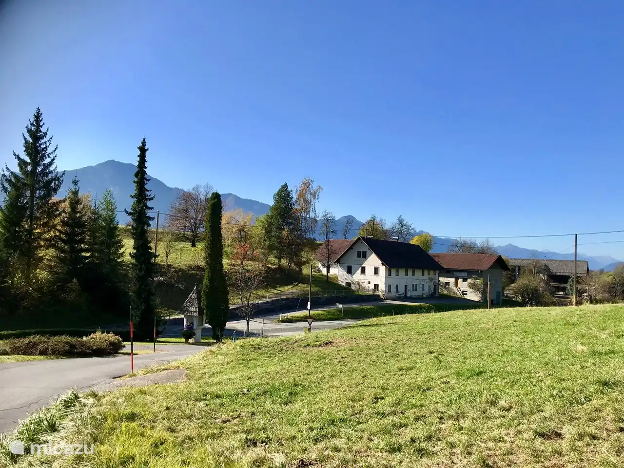 Vorderhaus von der Seite gesehen