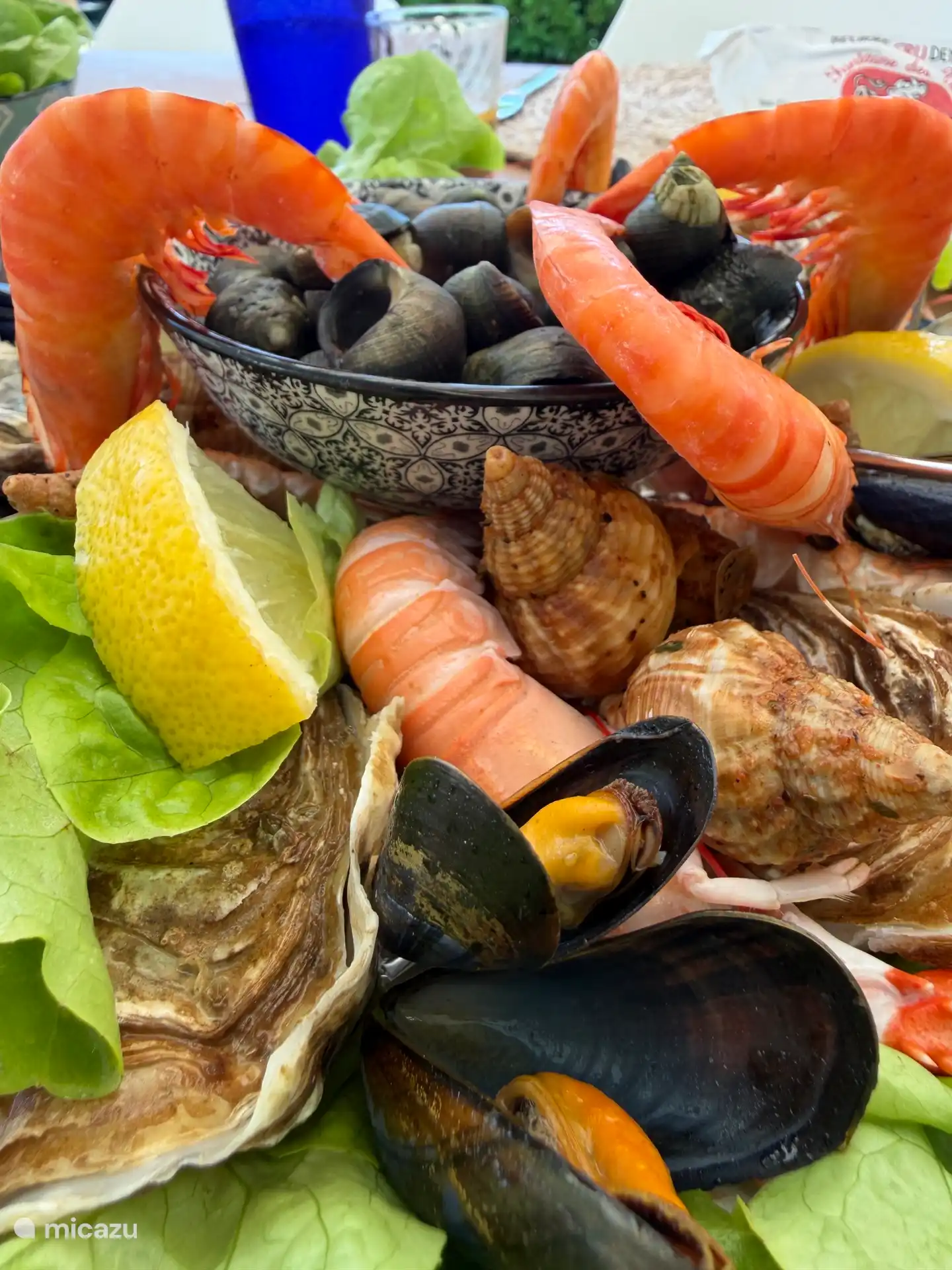 Meseta frutos de mer