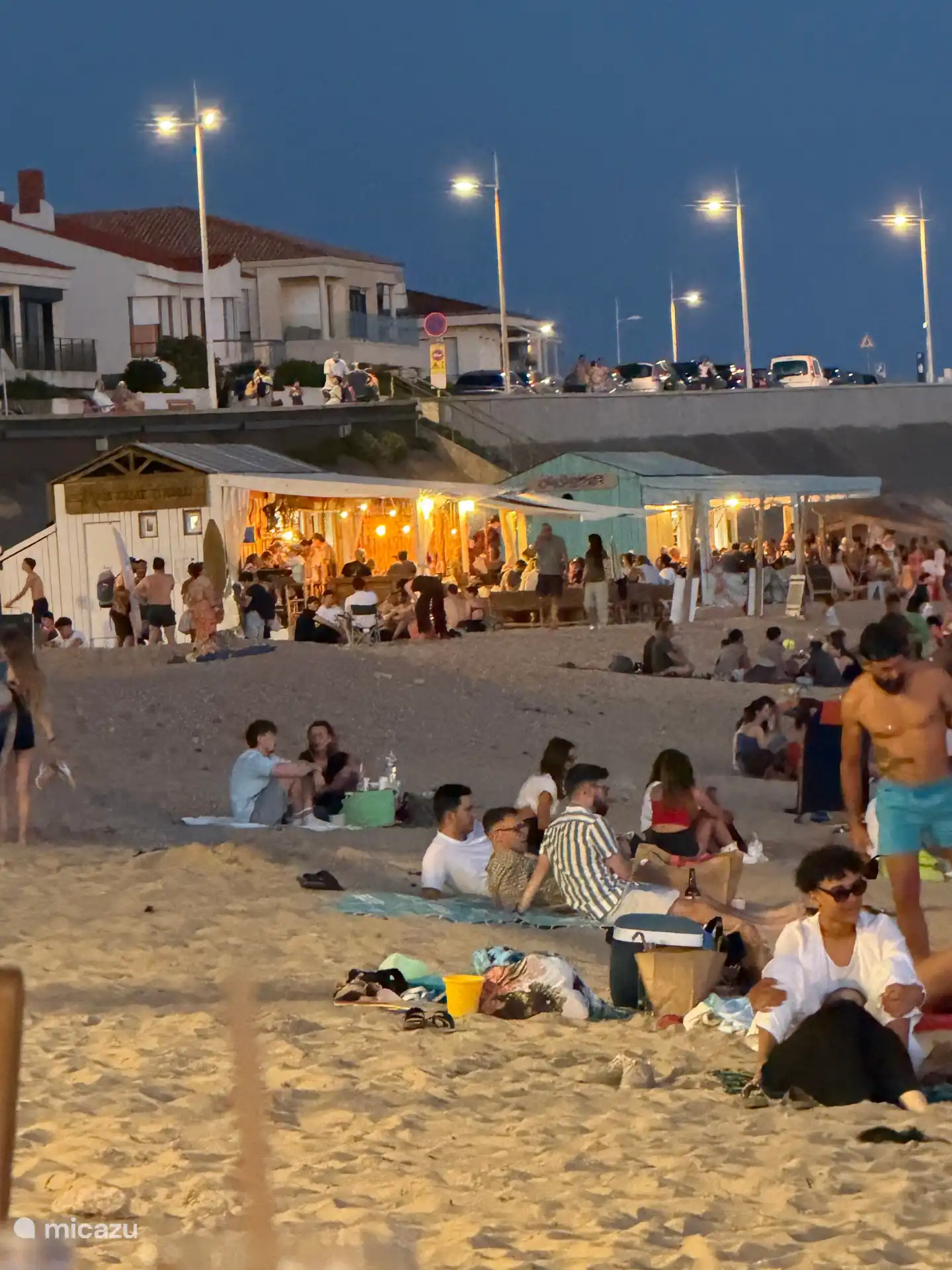 Hermosas tardes de verano en la playa