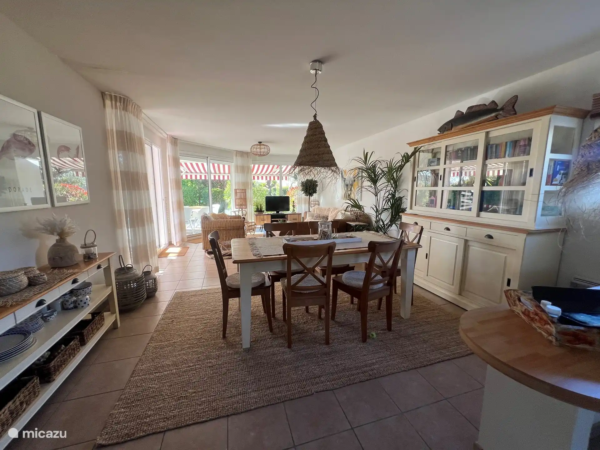 Woonkamer sfeervol ingericht