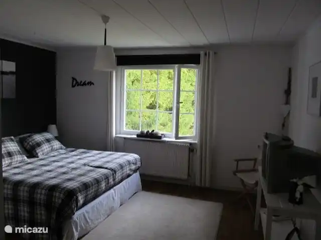 Wandelen, Zweden, Värmland, Munkfors, villa Vakantievilla Zweden Grote slaapkamer, 2 éénpersoons boxsprings