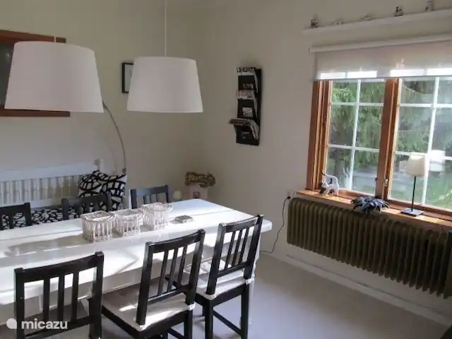 Wandelen, Zweden, Värmland, Munkfors, villa Vakantievilla Zweden De Eetkamer