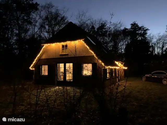 Location de Vacances Pays-Bas, Overijssel, Lemele, maison de vacances - Maison de vacances dans une zone boisée Voorzijde van de woning gedurende de winter maanden