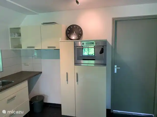 Location de Vacances Pays-Bas, Overijssel, Lemele, maison de vacances - Maison de vacances dans une zone boisée Keuken waar heerlijk gekookt en gebakken kan worden