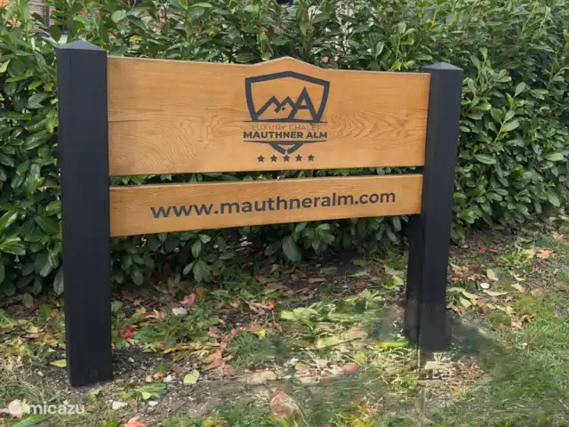 Chalet de luxe Mauthner Alm | Autriche, Carinthie, Kötschach-Mauthen - chalet Plaque signalétique à la maison