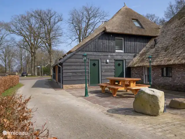 Patrimoine Middendorp | Pays-Bas, Drenthe, Ansen - maison de vacances Terrasse 1 avec table de pique-