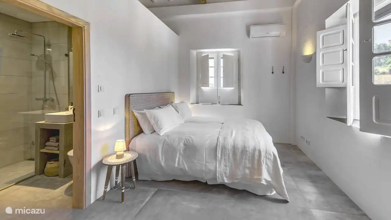 Villa Cocheira Beach Villa - Schlafzimmer - Gartenblick Badezimmer - Waschbecken - ebenerdige Dusche