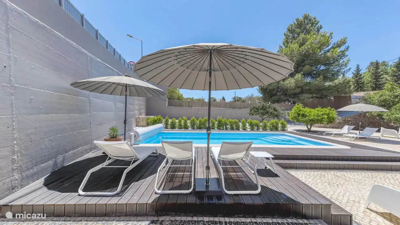 Villa Cocheira Beach Villa - Privater Pool - Garten - Parkplatz - Liegestühle