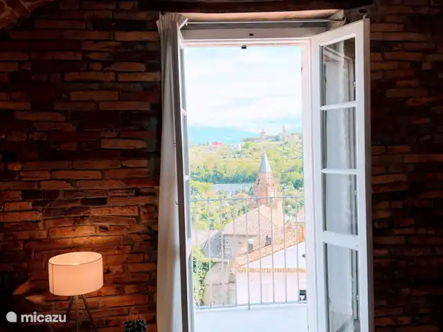 Casa Di Martil en Italia, Abruzos, Loreto Aprutino - casa vacacional Dormitorio 2 Margaretha con vistas a la terraza