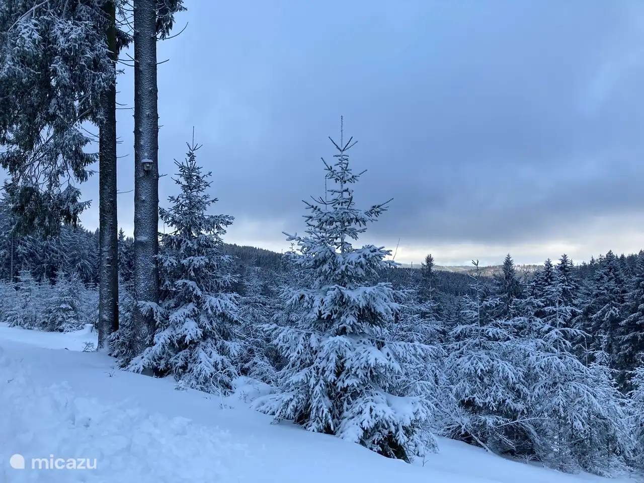 At 100 meters walk you already have the first beautiful views. 