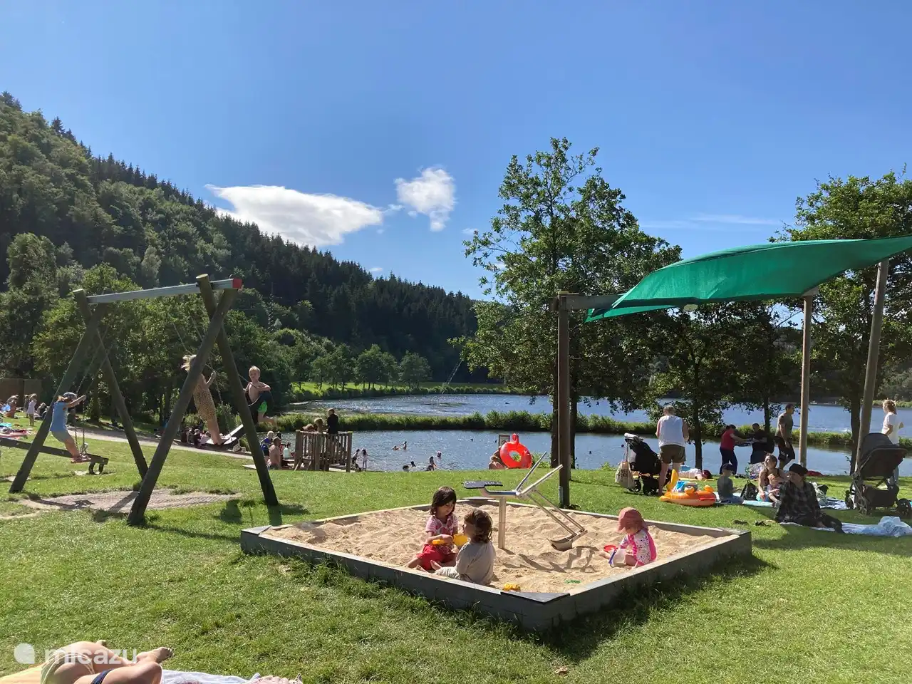 Hillestausee ten minutes from Waldhaus Winterberg