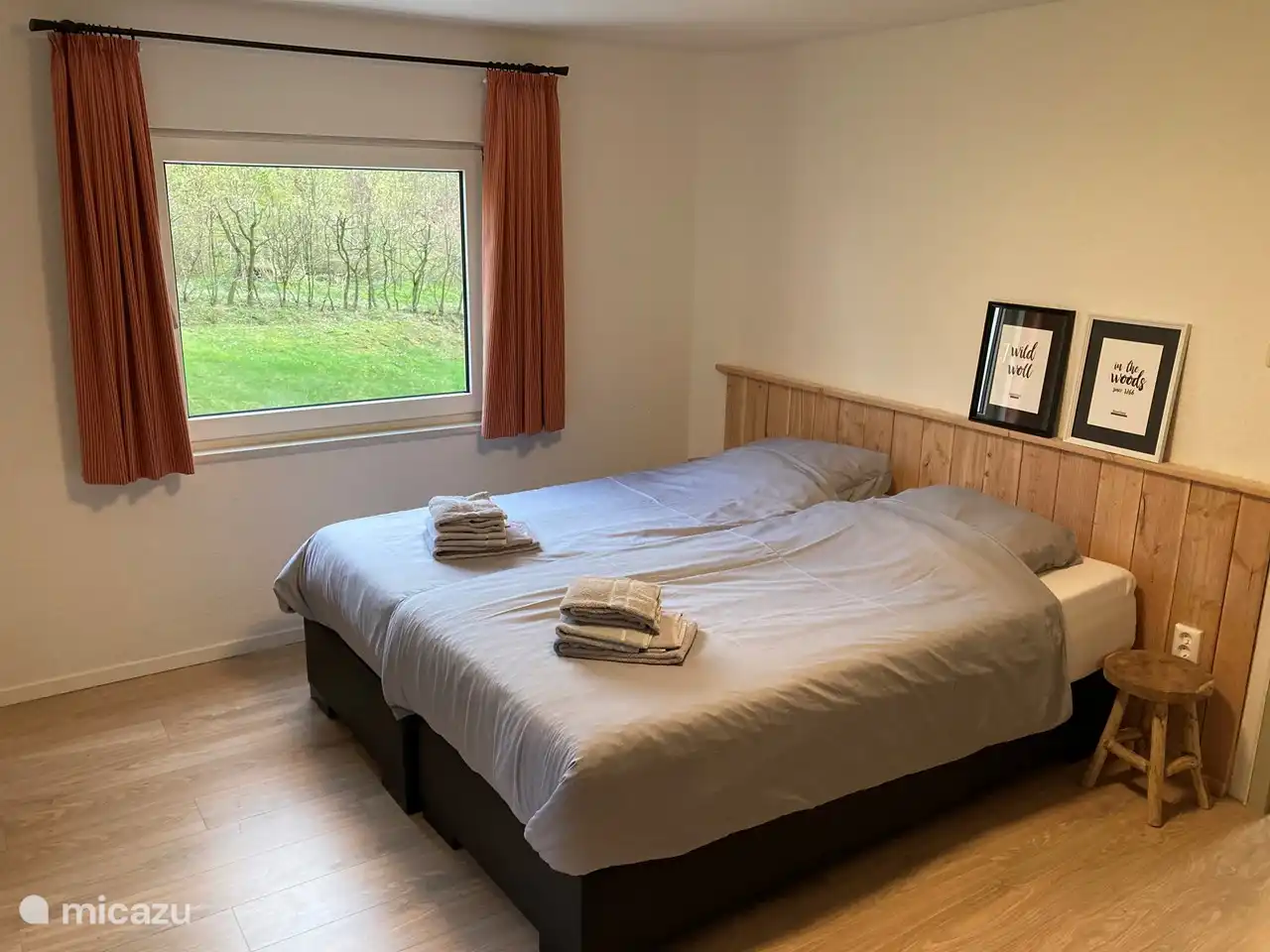 In the holiday home, all bedrooms are spacious and the beds are wonderful!