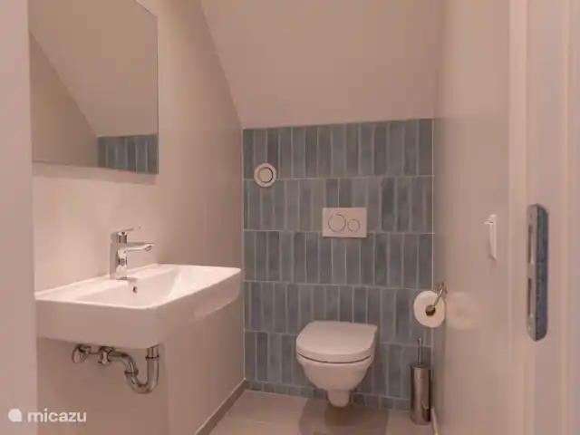 De Korre 6 | Pays-Bas, Hollande du Nord, Callantsoog - maison mitoyenne Korre 6 - toilettes à l'étage