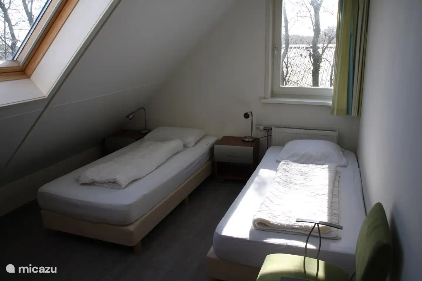 Schlafzimmer befinden sich im 1. Stock