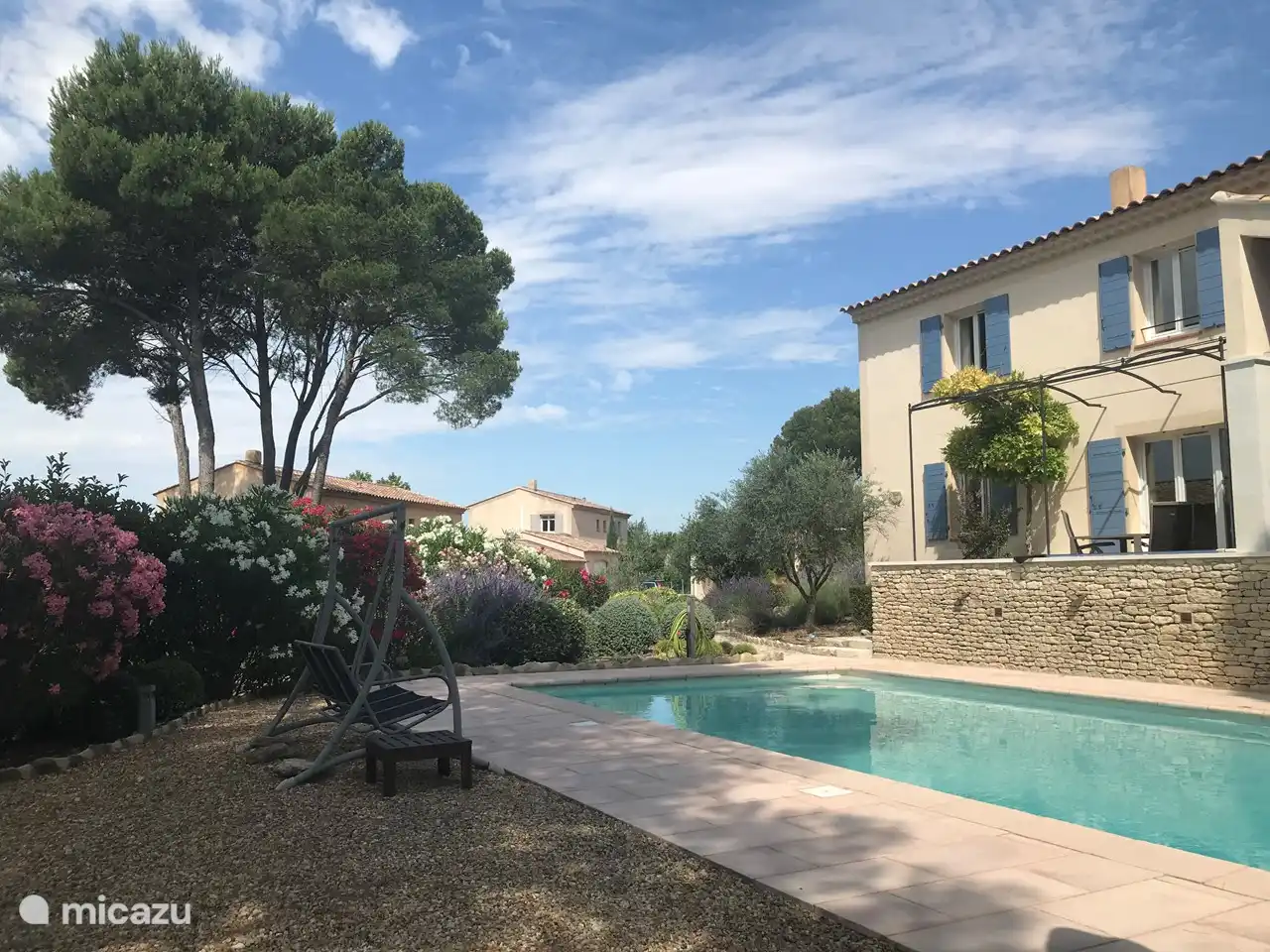 Blick aus dem Garten