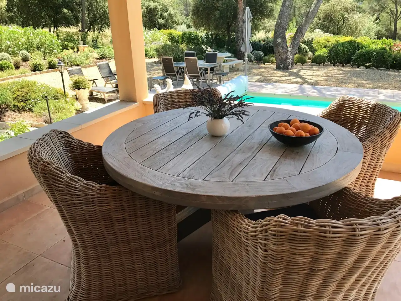 Blick von der Terrasse