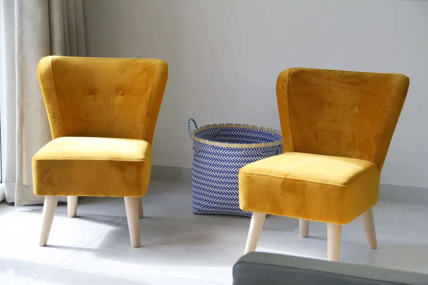 bijkletsen in de luxe stoeltjes