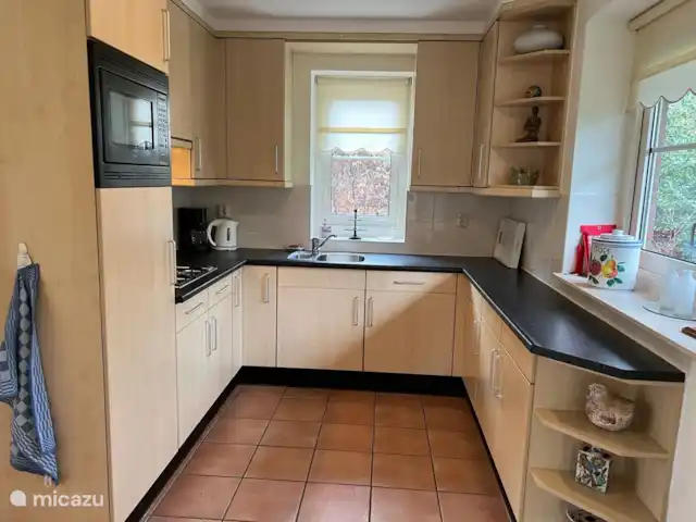 Location de Vacances Pays-Bas, Gueldre, Epe, ferme - Remboé Village 42 Cuisine entièrement équipée avec réfrigérateur, lave-vaisselle, micro-ondes et four.
