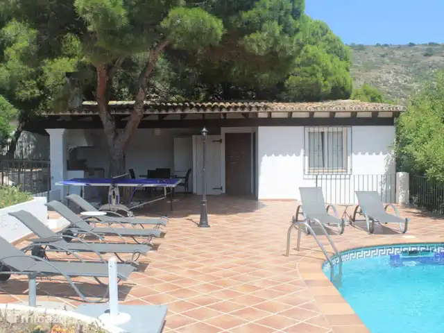 Villa Indalera en España, Costa Blanca, Moraira - villa terraza de la piscina