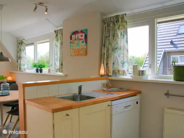 Parque de arena 52 en Países Bajos, Holanda del Norte, Groote Keeten - casa vacacional cocina totalmente equipada