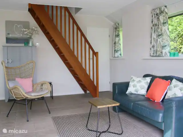 Parque de arena 52 en Países Bajos, Holanda del Norte, Groote Keeten - casa vacacional escalera abierta a la cima